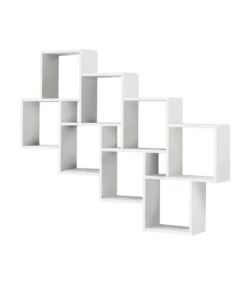 Etagère Murale 11 Compartiments Laurio -Meilleur Meubles Magasin 256c27ea09ab46bd8e5ee4a28957bb36