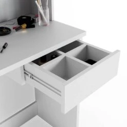 Coiffeuse Dekos Blanc Avec Banc -Meilleur Meubles Magasin 28c61ffb5fd8472bb311074538f09670