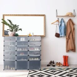 Meuble à Chaussures 18 Compartiments -Meilleur Meubles Magasin 29650d17fba043e5a7a05d185dd4a5b7