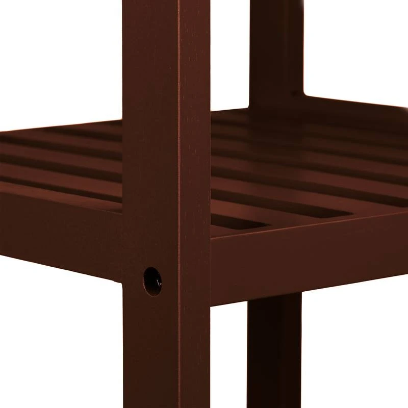 Etagère De Salle De Bain Bambou 4 étages 6 Etagère De Salle De Bain Bambou 4 étages – Image 4