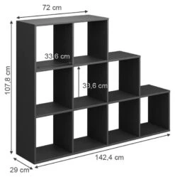 Étagère Escalier Béton 9 Compartiments -Meilleur Meubles Magasin 2c3bd93a2d70401cb9b7be6a85d26bce.cropped 78 89 866 872.processed