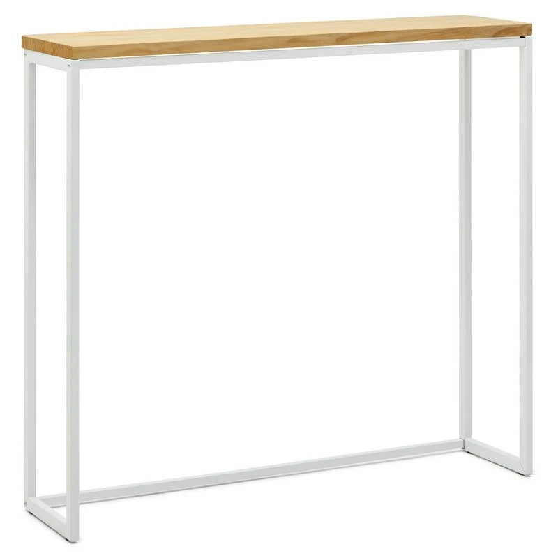Table Mange Debout 30x120x110cm BL-NA