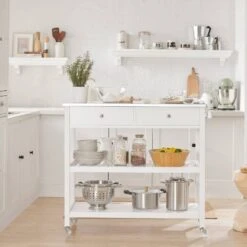 Desserte De Cuisine FKW47-SCH -Meilleur Meubles Magasin 3057260efbd1463bbbbfe525a71fceef