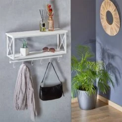 Porte-manteaux Mural ARMANDO -Meilleur Meubles Magasin 30f62ea6f6ae41c0845c14d0641156f6