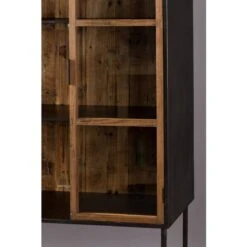 Vitrine 2 Portes En Bois Recyclé -Meilleur Meubles Magasin 31bc490f57da439085628ebc71a0bb67