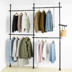 Télescope Porte-manteaux KLS03-SCH 16 Télescope Porte-manteaux KLS03-SCH -Meilleur Meubles Magasin 32a4afffc691437881db834c0a7dd41f