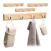 4x Porte-manteaux Patères 4 Crochets -Meilleur Meubles Magasin 365f3349397a4616b9c0b7c4374b5f34