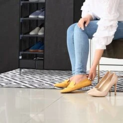 Armoire à Chaussures En Tissu 30 Paires -Meilleur Meubles Magasin 373ebdee6422417f8f274701c3e23237