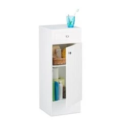 Armoire De Salle De Bain En Bois Blanc -Meilleur Meubles Magasin 376e751133cf41ca9732b0de00273dfa
