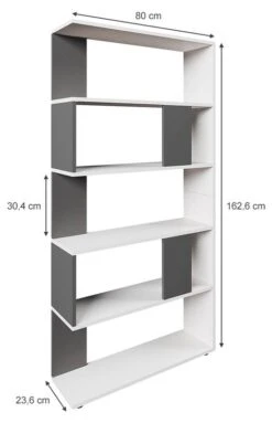 Etagère 80cm Anthracite/blanc -Meilleur Meubles Magasin 3b2576037a85430d95f9c50a85cf58b5.cropped 215 17 615 954.processed