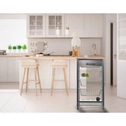 Desserte De Cuisine APRIL -Meilleur Meubles Magasin 3b2831c35fa644caa55eeeb07e724a2a