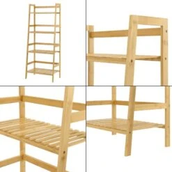 Étagère Échelle à 4 Niveaux Vinje -Meilleur Meubles Magasin 3c526cb61c85414e99f75d9960cc24a8