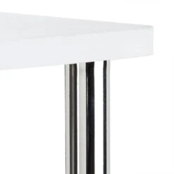 Meuble TV à Roulettes Blanc -Meilleur Meubles Magasin 3db861fdcde24901aee47d4b6f263b45