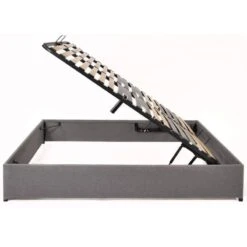 Lit Coffre Gain De Place Savio - Tissu D -Meilleur Meubles Magasin 3e5cfe9a3a074f7ab20be0247004bf95