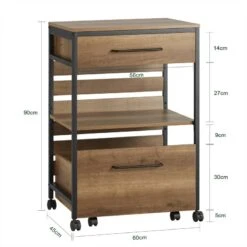 Desserte De Cuisine Roulante FKW118-PF -Meilleur Meubles Magasin 41320539e9934ae78a181c4a6a979886