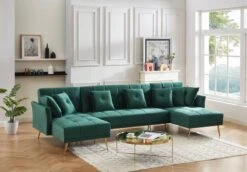 Canapé Panoramique Convertible AROMA -Meilleur Meubles Magasin 41dbfe9114a9469b83f2052ff162d265