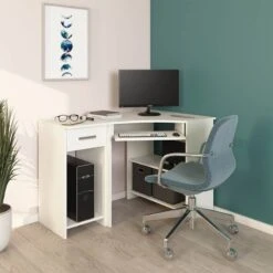 Bureau D'angle Pour Ordinateur Odin -Meilleur Meubles Magasin 430fd471a3844c7e86563f5aff12e0e4