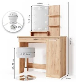 Coiffeuse Julia Avec Tabouret Et LED 28 Coiffeuse Julia Avec Tabouret Et LED -Meilleur Meubles Magasin 447d04c20d5b4c30916db383b9fc0248.cropped 48 20 860 938.processed