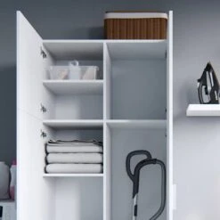 Armoire Multifonction Ingo Blanche -Meilleur Meubles Magasin 4514574a9a2940b9beaafc4735c971f7