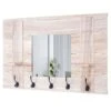 Garderobe Murale HWC-C89 Avec Miroir -Meilleur Meubles Magasin 4778cdb9cd1d481ea380ef8b3e3d66bf