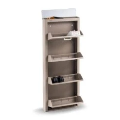 Meuble à Chaussures KIBO 4 Compartiments -Meilleur Meubles Magasin 4842f72361e84c08a781497ada5e7ec1