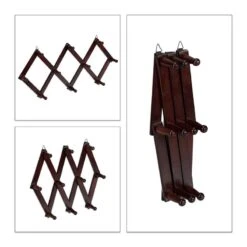 2x Garde Robe Mural En Bois Pliable -Meilleur Meubles Magasin 4b7648b80e78446f8d0d0261b4fa0dc0