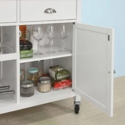 Desserte De Cuisine à Roulettes FKW62-WN -Meilleur Meubles Magasin 4caf50d1f1194df2971cc45ee84c9f6d