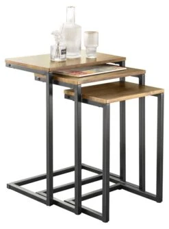 Lot De 3 Tables D'appoint FBT102-F