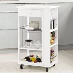 Chariot De Cuisine FKW12-W -Meilleur Meubles Magasin 4e3a2b4b0f8e4327859575889ad09a5e