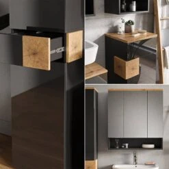 Salle De Bains Eden Anthracite (3 élém.) -Meilleur Meubles Magasin 4eeb023ab7e249d38ac6b545c8628051