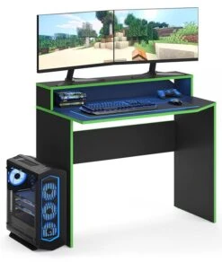 Bureau Ordinateur Kron 100cm Noir/vert -Meilleur Meubles Magasin 50021af401b94e57a97f5ded85dfb497.cropped 126 118 704 832.processed