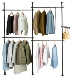 Meilleures ventes 11 Télescope Porte-manteaux KLS03-SCH