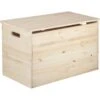 Coffre De Rangement En Pin Brut 135 Litr -Meilleur Meubles Magasin 52d7153bb27947c8a6fffe2efcad07ec