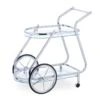 Chariot De Service Fer Chromé Et Verre -Meilleur Meubles Magasin 532613b444ca4145878038adbb6fec22