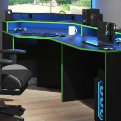 Bureau Ordinateur Kron Noir/vert Set 3 13 Bureau Ordinateur Kron Noir/vert Set 3 -Meilleur Meubles Magasin 53d77bbaaae34eb68408ace507e870c8