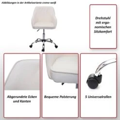 Chaise De Bureau HWC-F82 -Meilleur Meubles Magasin 54d029c588b54e399d512fb247d952a0