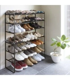 Yamazaki Etagère à Chaussures Noire Extensible 17 Yamazaki Etagère à Chaussures Noire Extensible -Meilleur Meubles Magasin 55c9106ad013405a9c1d8d3aa2d06f20