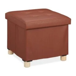 Pouf De Rangement En Similicuir -Meilleur Meubles Magasin 5958987dedab4dceaeb63f06d8f7a06e