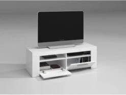 Meuble TV Avec 2 Portes Et 2 Niches -Meilleur Meubles Magasin 5e75d1f602cd42c79d892cad3f3798e5