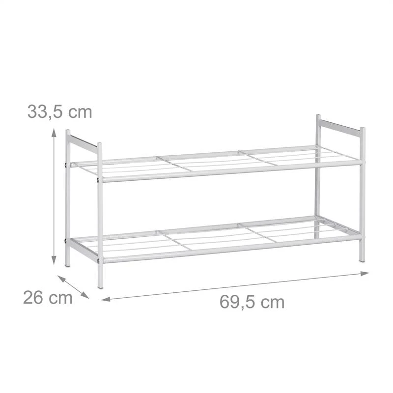 Meuble à Chaussures SANDRA 2 étages 12 Meuble à Chaussures SANDRA 2 étages – Image 10