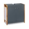 Placard Dessous De Lavabo Bambou Gris -Meilleur Meubles Magasin 628990e47cb44c6c89e5acdcfc7071f6