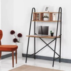 Bureau à étagère Bogense -Meilleur Meubles Magasin 6721705eb0e043a8acc7aebadd08c88f