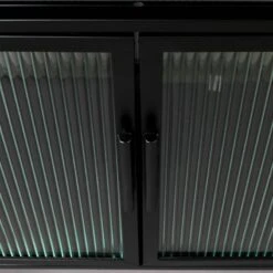 Vitrine 2 Portes Métal Et Verre Trempé -Meilleur Meubles Magasin 679e68aad9294caab54d169188748543