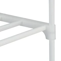 Étagère à Chaussures Métal Blanc -Meilleur Meubles Magasin 67cbd7731fc047d2897072f7013019df