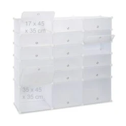 Meuble à Chaussures 18 Compartiments -Meilleur Meubles Magasin 6869d09430b34b98ba4254337103d6a4