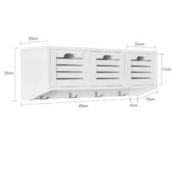 Armoire Murale Étagère Suspendue FHK19-W 19 Armoire Murale Étagère Suspendue FHK19-W -Meilleur Meubles Magasin 695970bf6e0f46aba2fc8a23ee981304