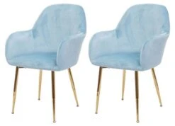 Chaise Capitonnée HWC-F18 (lot De 2)