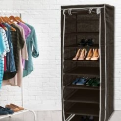 2xArmoire à Chaussures En Tissu Pliante -Meilleur Meubles Magasin 6b623ac5021646e29d73a1b1318f1b83