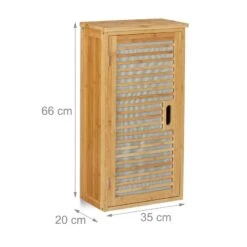 Armoire Murale De Salle De Bain Bambou -Meilleur Meubles Magasin 6ca2fd23306e4c30b420ed2f4c8ef976