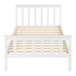 Cadre De Lit Breda En Pin 120 X 200 Cm -Meilleur Meubles Magasin 6d00b726eb0c4b94a4a33156a8c49734